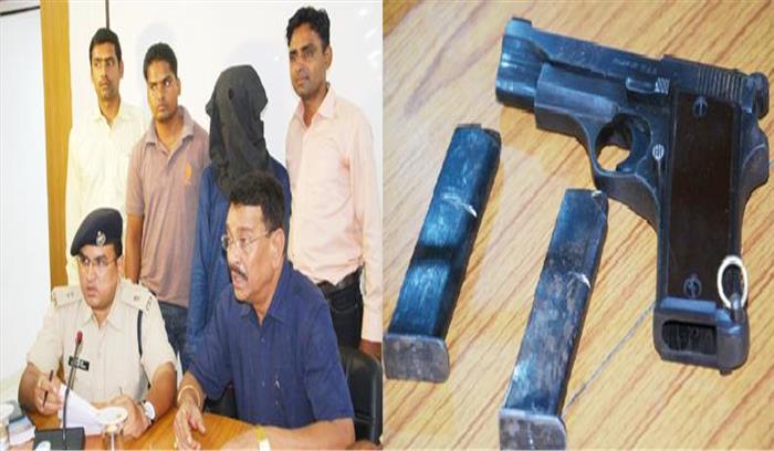 गोलीकांड में फरार शूटर गिरफ्त में