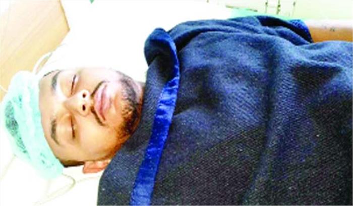 नशा मुक्ति कर्मचारी पर नशेड़ी ने चलाई गोली, जांघ में लगी