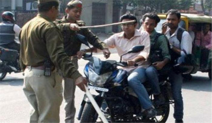 नियमों का उल्लंघन करने वाले वाहन चालकों पर नहीं हो रही कार्रवाई