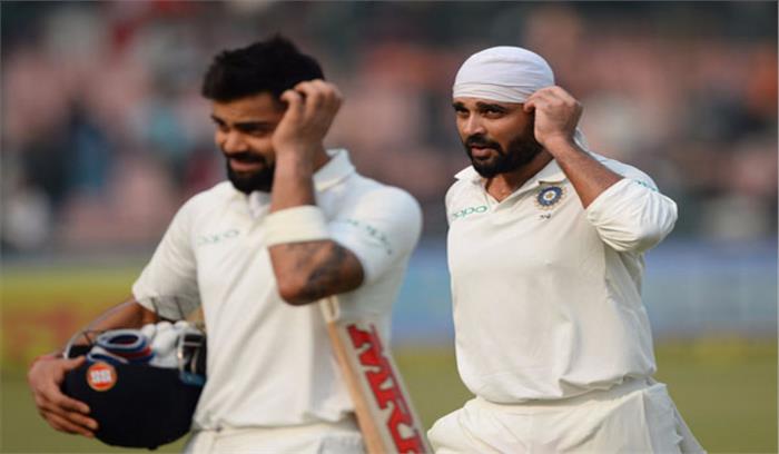 दिल्ली टेस्ट : कोहली और विजय का शानदार शतक, भारत ने पहले दिन में बनाए 371/4
