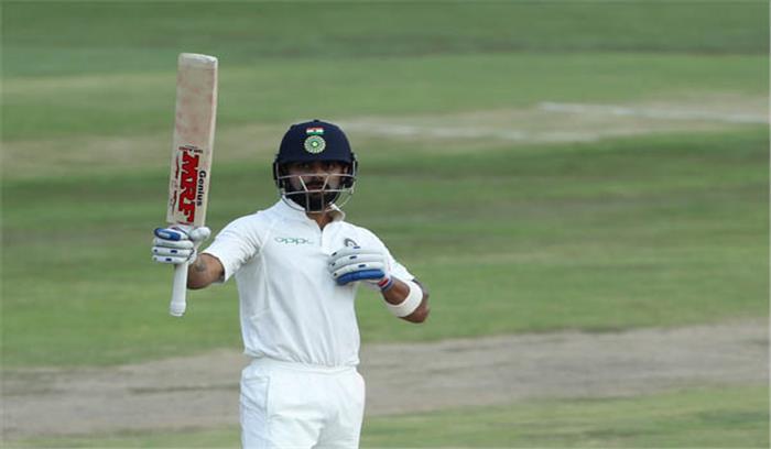 सेंचुरियन टेस्ट: कोहली की शतकीय पारी से भारत के 8/287 रन