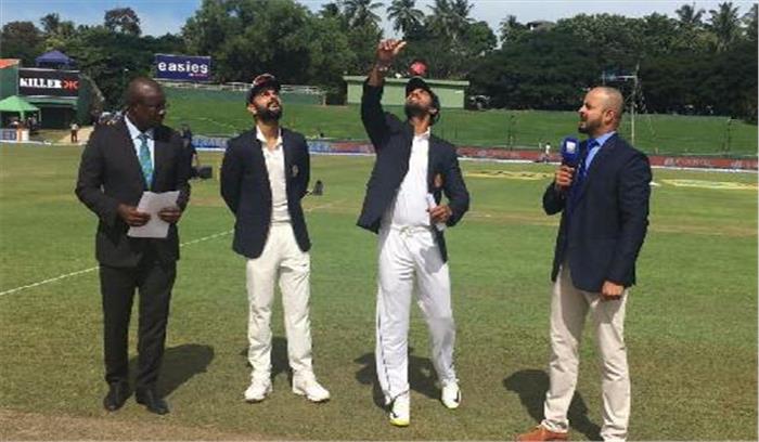 कैंडी टेस्ट : भारत ने टॉस जीत चुनी बल्लेबाजी