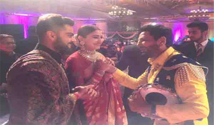 विराट और अनुष्का को गुरदास मान ने दीं दीर्घायु होने की शुभकामनाएं