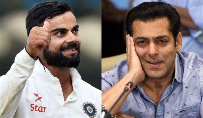 भारत में फोर्ब्स की सूची में कोहली ने ली सलमान की जगह भारत में फोर्ब्स की सूची में कोहली ने ली सलमान की जगह