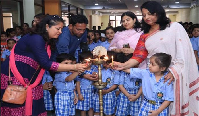 समर फिएस्टा में बच्चों की मस्ती के साथ खेल गतिविधियां शुरू