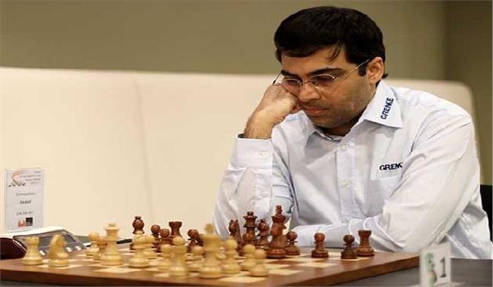 आनंद ने दूसरे राउंड में स्विडलर से खेला ड्रा