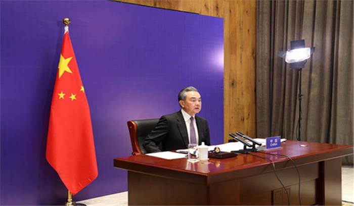 वांग यी ने ब्रिक्स देशों के विदेश मंत्रियों की बैठक में हिस्सा लिया