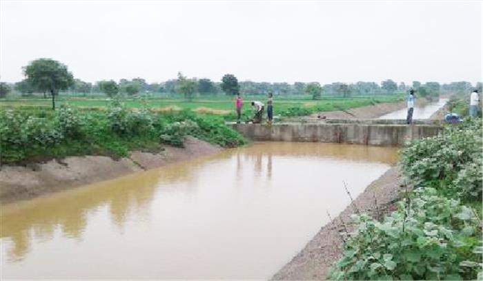 40 वर्षो बाद जलसंसाधन विभाग ने किसानों के चेहरे में लाई खुशी