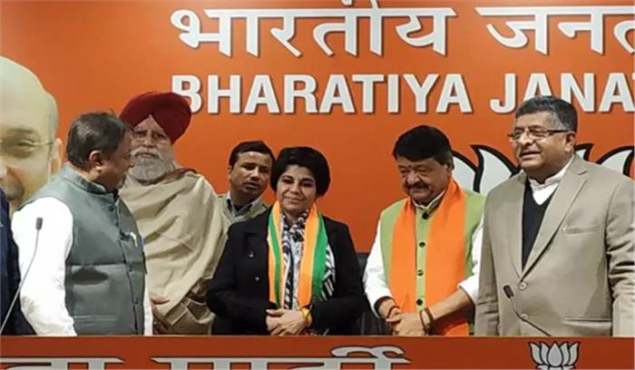 प. बंगाल की पूर्व आईपीएस अधिकारी भाजपा में शामिल प. बंगाल की पूर्व आईपीएस अधिकारी भाजपा में शामिल