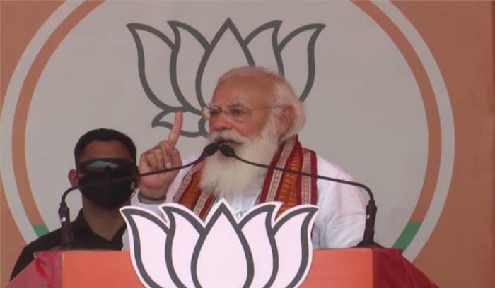 खड़गपुर की रैली में बोले पीएम मोदी- आपका उत्साह कह रहा इस बार बीजेपी सरकार