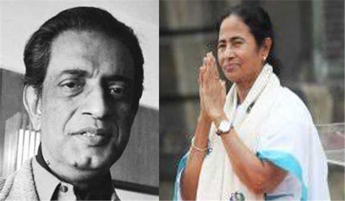 ममता बनर्जी ने सत्यजीत रे की पुण्यतिथि पर दी श्रद्धांजलि