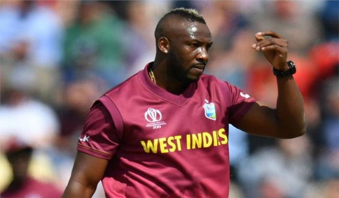 द. अफ्रीका के खिलाफ टी20 के लिए वेस्टइंडीज ने रसेल को टीम में शामिल किया