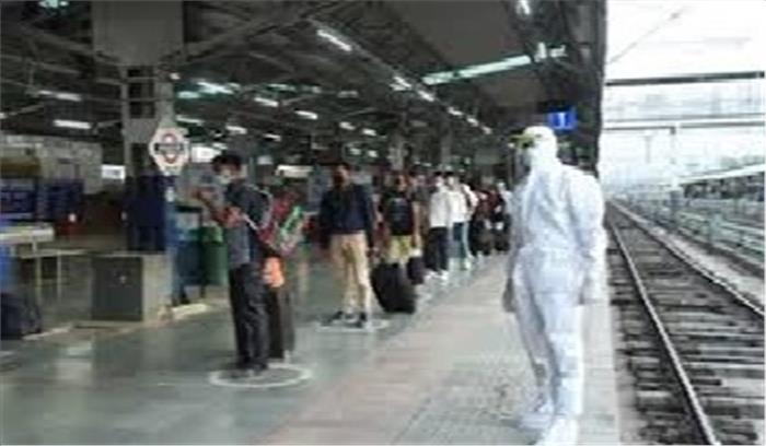 राजकोट मंडल ने चलायी 117 श्रमिक स्पेशल ट्रेनें