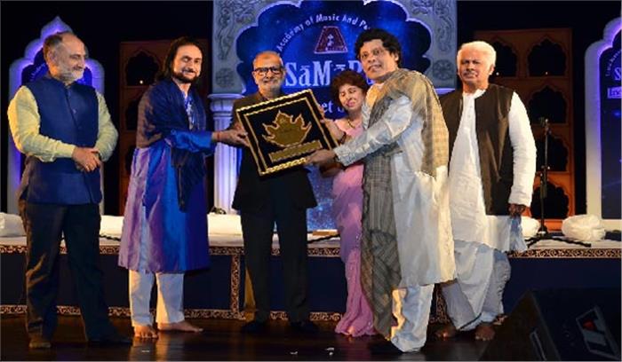 ताल व तरंग के मिलन से अभिभूत हुए दिल्लीवासी