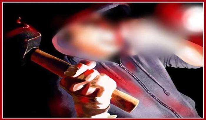 महिला पर हथौड़े से हमला,आरोपी पति फरार