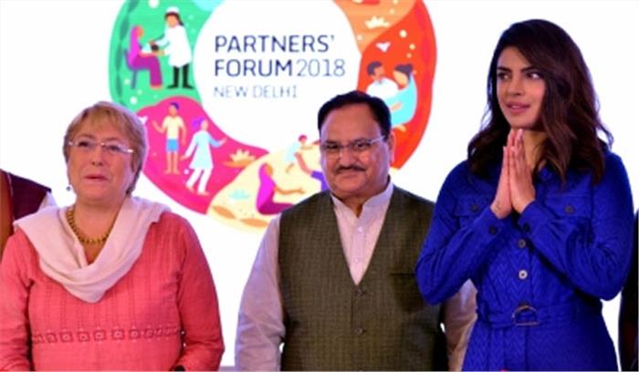 महिला, बच्चों की सेहत में सुधार के लिए सहयोग जरूरी : जे. पी. नड्डा