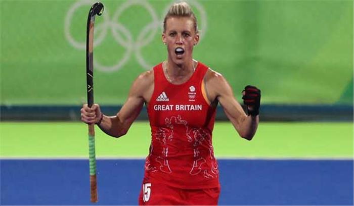 महिला हॉकी विश्व कप में इंग्लैंड की कप्तान डेनसन ने 200वां मैच खेला महिला हॉकी विश्व कप में इंग्लैंड की कप्तान डेनसन ने 200वां मैच खेला