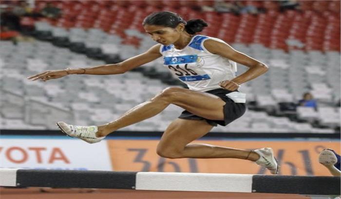 एशियाई खेल (एथलेटिक्स) : सुधा सिंह ने 3000 मीटर स्टीपलचेज में रजत पदक पर कब्जा जमाया