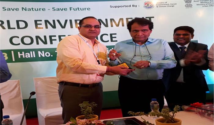 डॉ. जितेन्द्र नागर को नदी संरक्षण के लिए मिला पर्सन ऑफ द ईयर अवार्ड