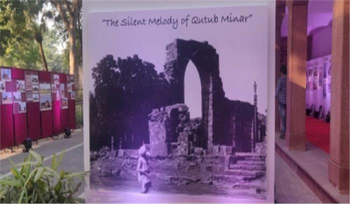 विश्व धरोहर सप्ताह के तहत कुतुब मीनार परिसर में फोटो प्रदर्शनी शुरू