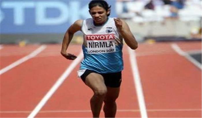 विश्व एथलेटिक्स :400 मीटर के सेमीफाइनल में हारी निर्मला