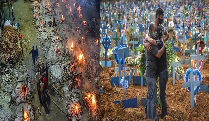 दुनियाभर में कोरोना से मरने वालों का आंकड़ा 38.90 लाख