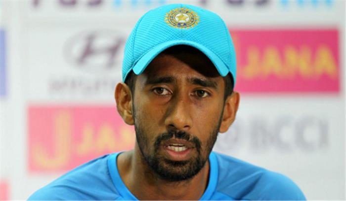 किसी भी क्रम पर बल्लेबाजी करने के लिए तैयार हैं रिद्धिमान साहा