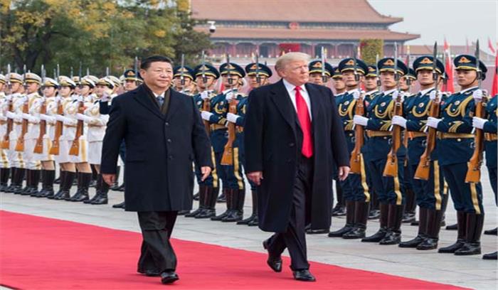 शी जिनपिंग ने की डोनाल्ड ट्रंप से वार्ता