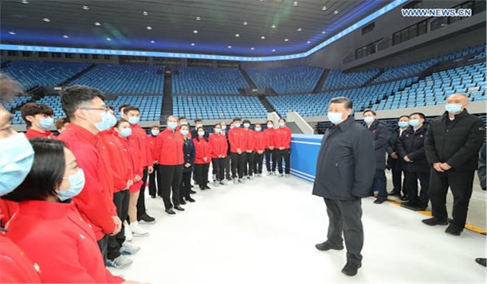 शीतकालीन ओलंपिक और पैरालम्पिक की तैयारियों का शी चिनफिंग ने किया निरीक्षण