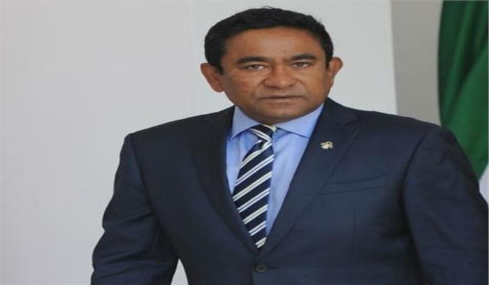 यामीन ने मालदीव में शांति, समृद्धि की अपील की