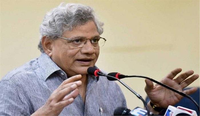 पुलिस थानों पर हमले उत्तर प्रदेश में अराजकता है : येचुरी पुलिस थानों पर हमले उत्तर प्रदेश में अराजकता है : येचुरी