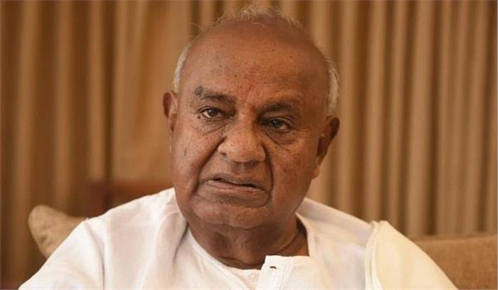 येदियुरप्पा को अयोग्य विधायकों के जीतने पर संदेह : देवगौड़ा