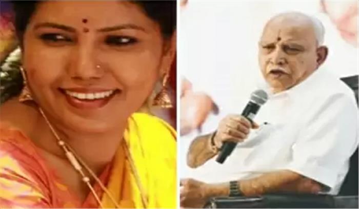 येदियुरप्पा की बेटी ने कहा, मेरे पिता ने कल रात पद छोड़ने का फैसला किया होगा