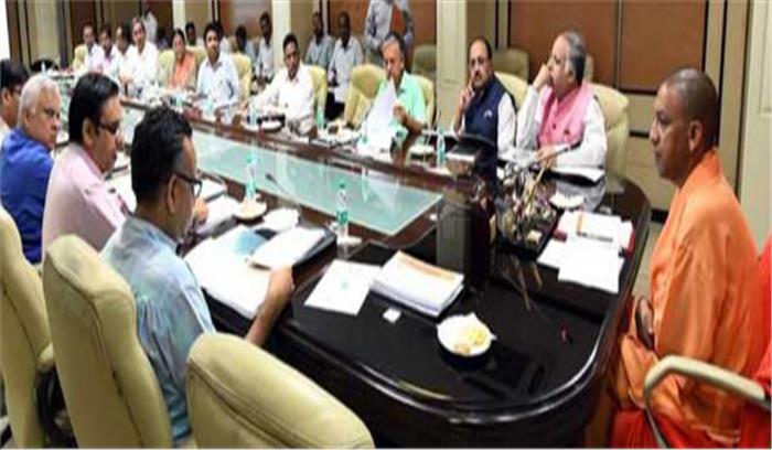 योगी ने की मेडिकल कॉलेज निर्माण की समीक्षा