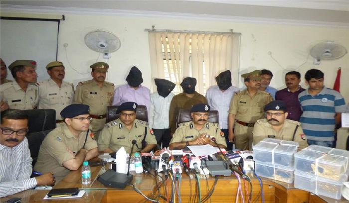 दो एएसआई समेत, लुटेरे गिरफ्तार