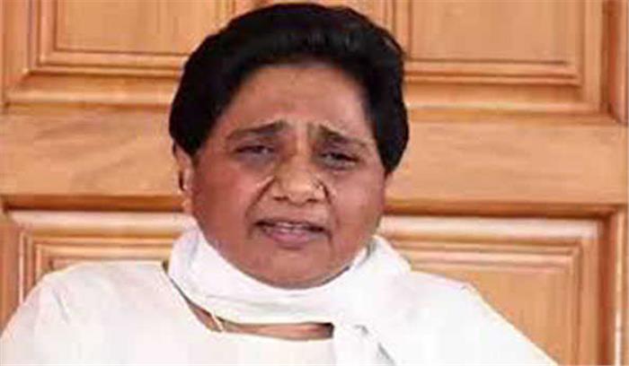 योगी सरकार की जातिवादी राजनीति से दुखी है ब्राह्मण : मायावती