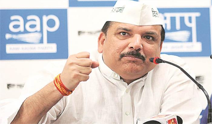 योगी सरकार दलितों की आवाज को दबा रही है : संजय सिंह योगी सरकार दलितों की आवाज को दबा रही है : संजय सिंह