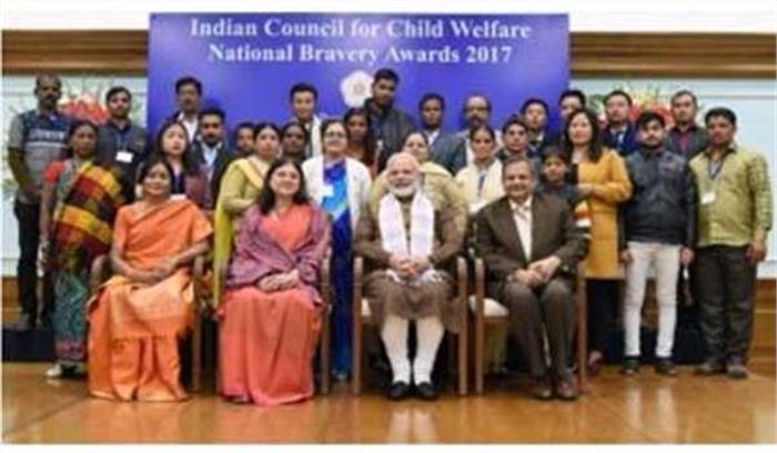 युवा जांबाज अन्य बच्चों को भी प्रेरित करते हैं : प्रधानमंत्री