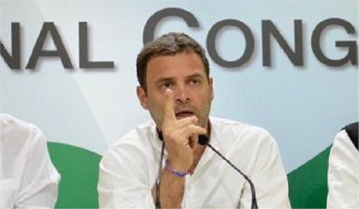 युवाओं व किसानों के लिए काम करेगी कांग्रेस सरकार : राहुल