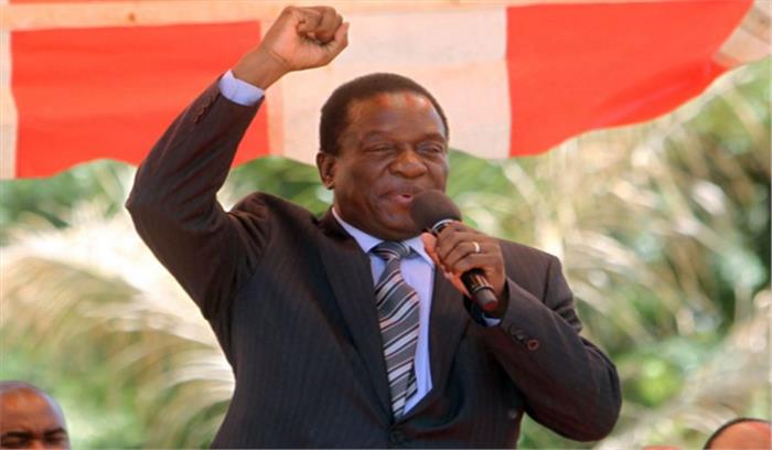 इमर्सन मनांगाग्वा लेंगे जिम्बाब्वे के अगले राष्ट्रपति के रूप में शपथ