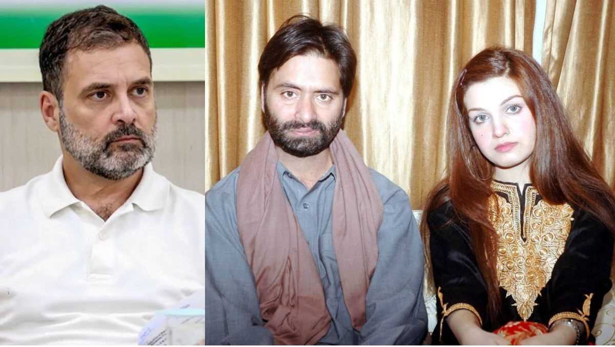 यासीन मलिक की पत्नी का राहुल गांधी को पत्र - मेरे पति कश्मीर में ला सकते हैं शांति, उन्हें मौका दिया जाए