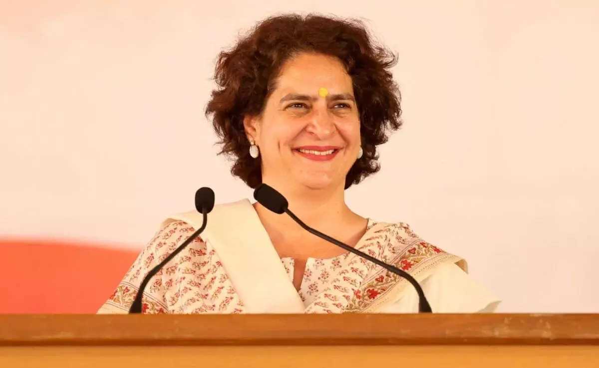 वायनाड सीट से प्रियंका गांधी ने बनाई शानदार बढ़त, एक लाख वोटों से आगे