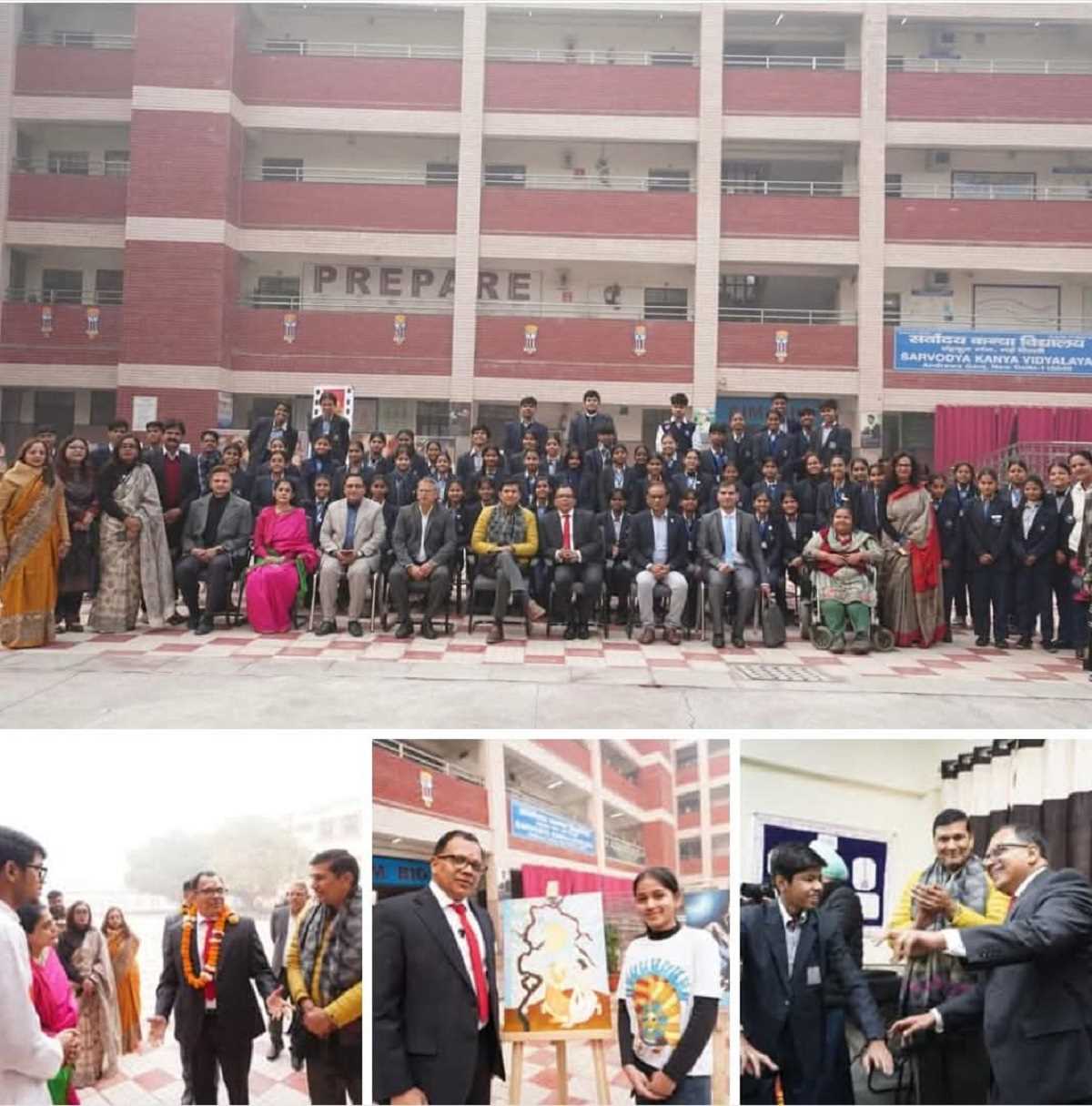 कैम्ब्रिज मेयर बैजू थिट्टाला ने दिल्ली सरकार के बी.आर.अंबेडकर स्कूल ऑफ स्पेशलाइज्ड एक्सीलेंस का किया दौरा