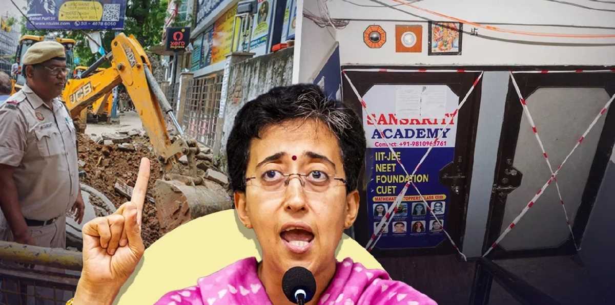 जांच रिपोर्ट आते ही होगी दोषियों पर कार्रवाई, कोचिंग सेंटर ने किया था नाले पर अतिक्रमण : आतिशी