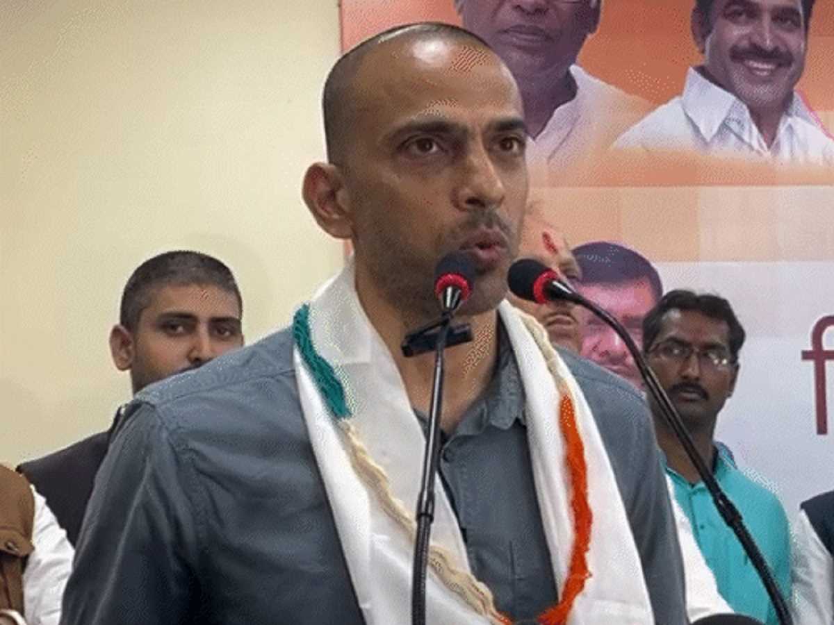 कांग्रेस का प्रदर्शन, बिहार प्रभारी कृष्णा अल्लावारु ने कहा- अन्याय होता है तो सड़क पर उतरना पड़ता है