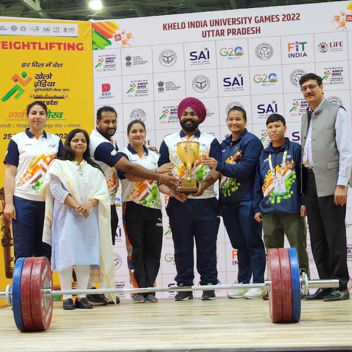 खेलो इंडिया यूनिवर्सिटी गेम का समापन : गुरु काशी यूनिवर्सिटी और चंडीगढ़ यूनिवर्सिटी भारत्तोलन में बने चैंपियन