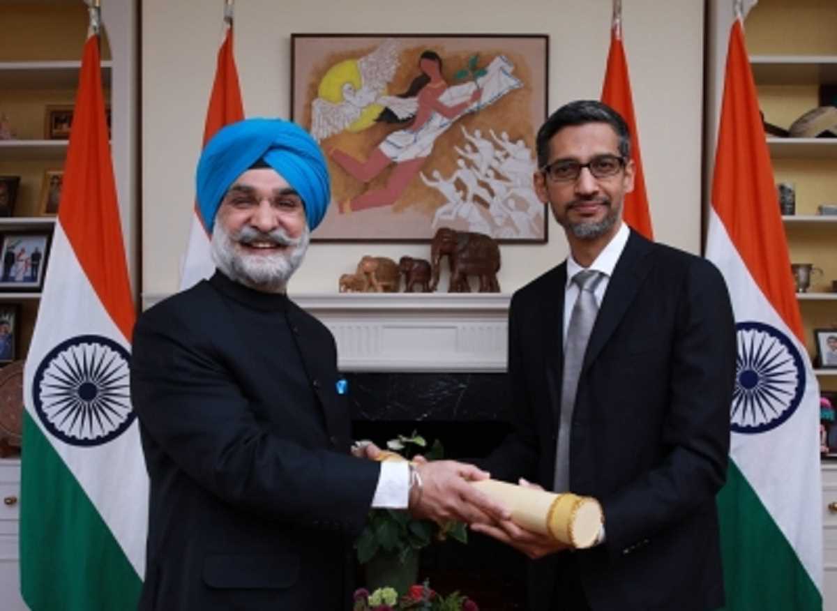 भारत की जी20 अध्यक्षता वैश्विक अर्थव्यवस्था को बढ़ावा देगी : सुंदर पिचाई