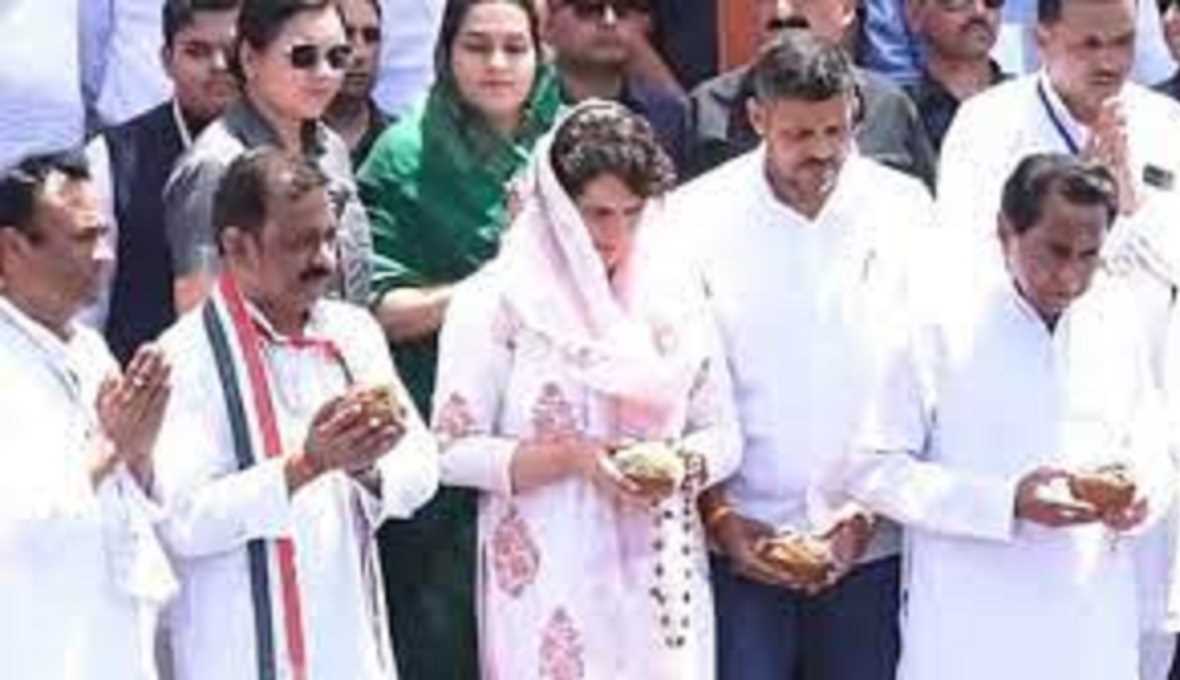 भाजपा ने कांग्रेस पर तंज कसते हुए प्रियंका गांधी को चुनावी हिंदू करार दिया