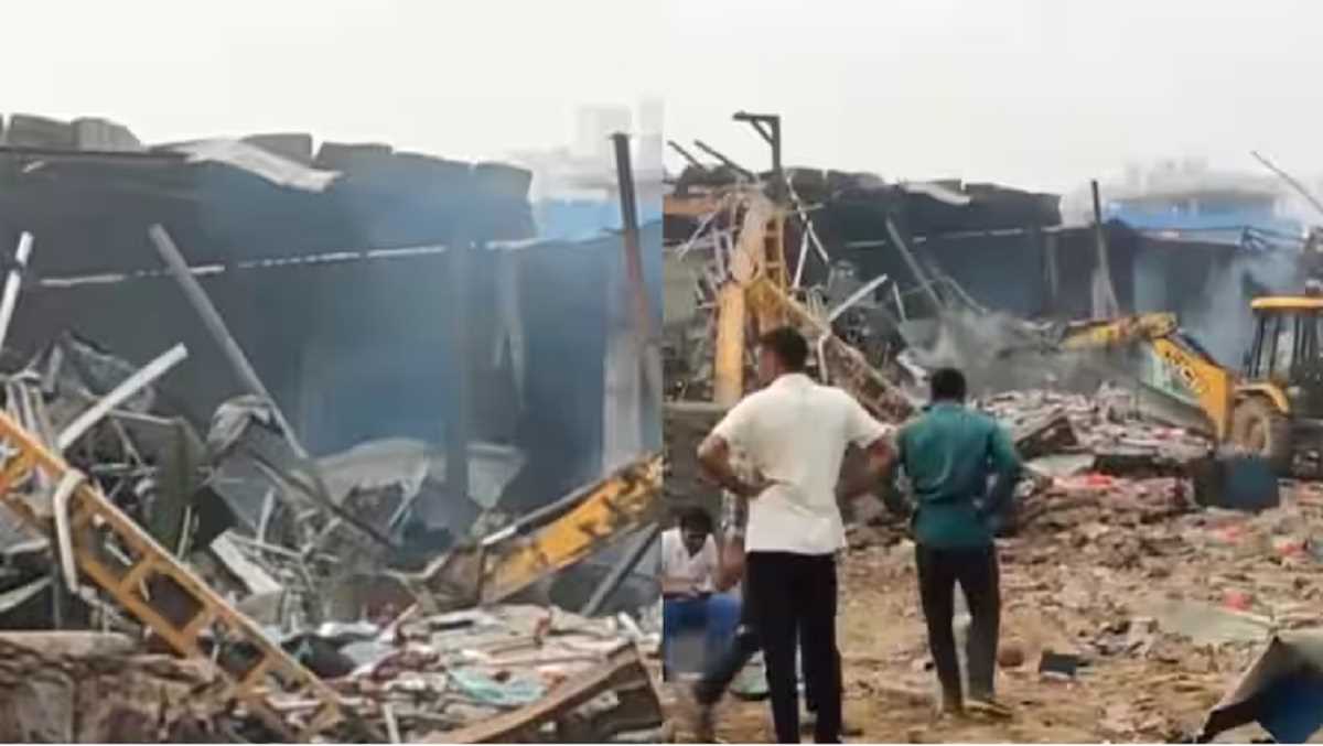 गुरुग्राम की एक फैक्ट्री में लगी भीषण आग, दो की मौत