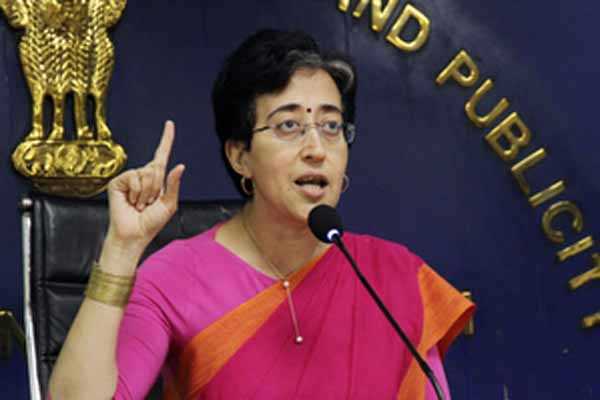 हरियाणा सरकार ने दिल्ली को मिलने वाले यमुना नदी के पानी में कटौती की है : आतिशी